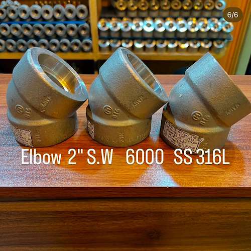 اتصالات فشار قوی البو 6000 استیل